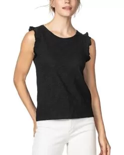 Ruffle Sleeve Tank Women