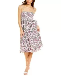 Sleeveless Midi Dress Women