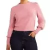 Boden Pointelle Detail Wool-Blend Jumper Women