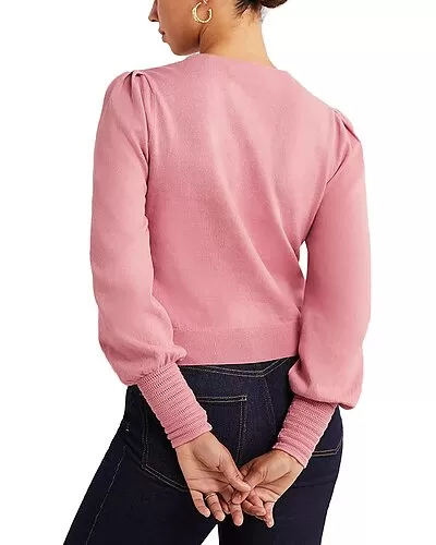 Boden Pointelle Detail Wool-Blend Jumper Women 2 Boden Pointelle Detail Wool-Blend Jumper Women - Image 2
