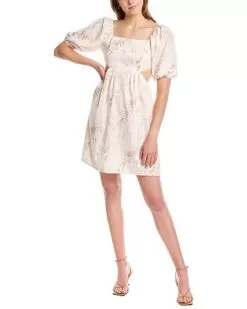 Cutout A-Line Dress Women