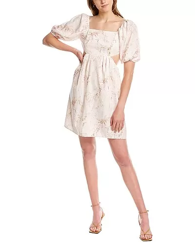 Cutout A-Line Dress Women 1 Cutout A-Line Dress Women