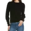 Bow Cuff Wool & Cashmere-Blend Jumper Women