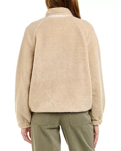 Teddy Bomber Jacket Women 2 Teddy Bomber Jacket Women - Image 2