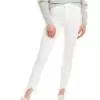 7 For All Mankind High-Waist Clean White Skinny Ankle Cut Jean Women
