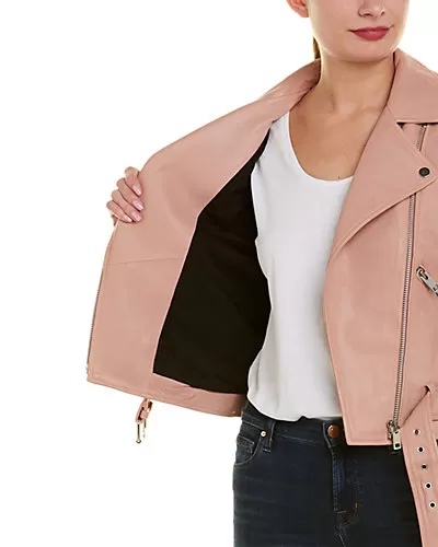 Allison Leather Jacket Women 3 Allison Leather Jacket Women - Image 3