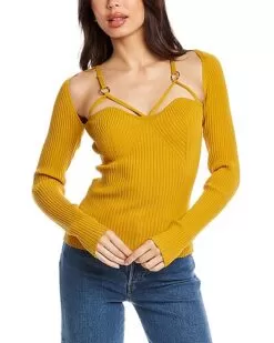 Janine Rib Knit Top Women