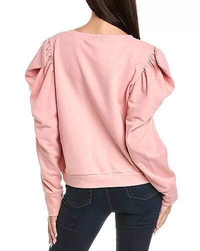 Puff Sleeve Sweatshirt Women 2 Puff Sleeve Sweatshirt Women - Image 2