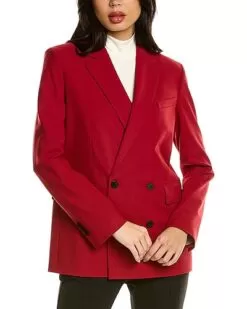THEORY Piazza Wool-Blend Jacket Women