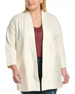 EILEEN FISHER Plus Long Jacket Women