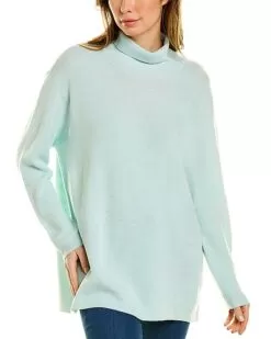 EILEEN FISHER Turtleneck Wool Pullover Women