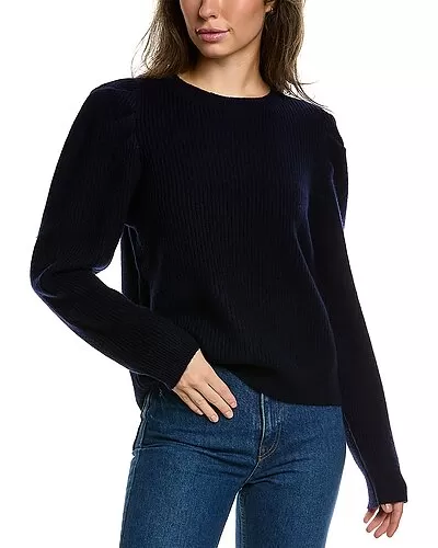 Puff Sleeve Wool & Cashmere-Blend Sweater Women 1 Puff Sleeve Wool & Cashmere-Blend Sweater Women