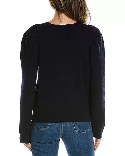 Puff Sleeve Wool & Cashmere-Blend Sweater Women 2 Puff Sleeve Wool & Cashmere-Blend Sweater Women - Image 2