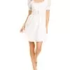 Swiss Dot Mini Dress Women