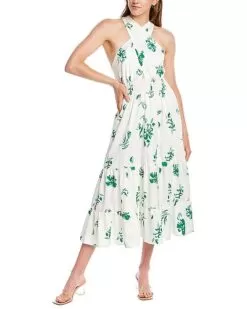 Tiered Midi Dress Women