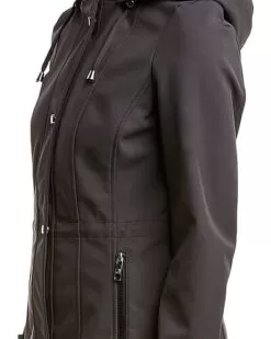 Nautica Softshell Bib Insert Medium Trench Coat Women -Fashion Clothing Store 1411308496 RLLD 4