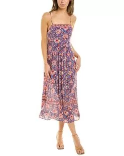 Ba&sh Vale Midi Dress Women