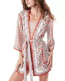 Alice + Olivia Domino Reversible Mini Kimono Women