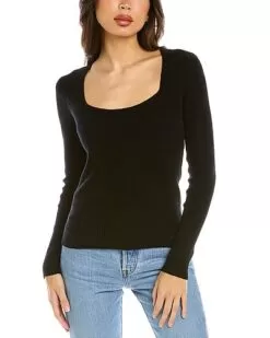 Sweetheart Wool & Cashmere-Blend Sweater Women