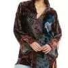 Johnny Was Grace Silk-Blend Tunic Women