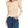 Puff Sleeve Top Women