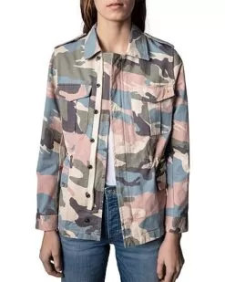Zadig & Voltaire Kayak Camo Jacket Women