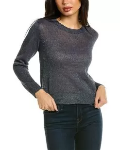 Metallic Sweater Women