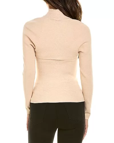 Alice + Olivia Sleeveless Jeremy Tank Plus Cardigan Women 2 Alice + Olivia Sleeveless Jeremy Tank Plus Cardigan Women - Image 2