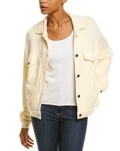Supersoft Fleece Denim Style Jacket Women