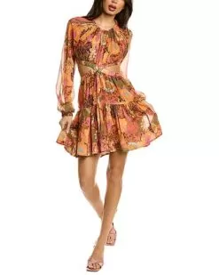 A.L.C. Izzy Silk Mini Dress Women