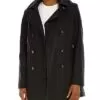 Nautica Double-Breasted Wool-Blend Peacoat Women