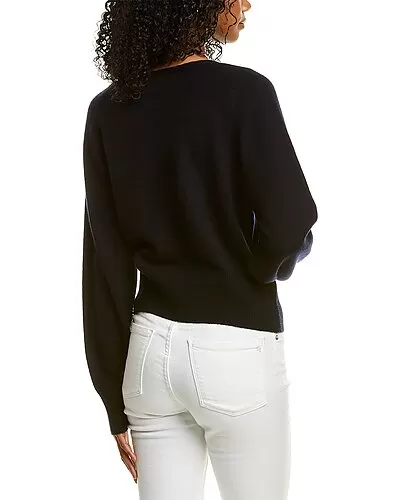 Vince Mini Button Raglan Wool & Cashmere-Blend Cardigan Women 2 Vince Mini Button Raglan Wool & Cashmere-Blend Cardigan Women - Image 2