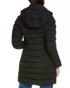 Mackage Farren Leather-Trim Down Coat Women -Fashion Clothing Store 1411450412 RLLD 2