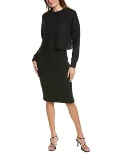 Layered Top Dress Women