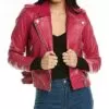 Liz Leather Jacket Women