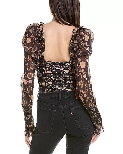 FREE PEOPLE Brunch Date Bodysuit Women 2 FREE PEOPLE Brunch Date Bodysuit Women - Image 2