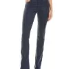 Brown High-Rise Bootcut Jean Women