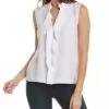 Elie Tahari Ruffle Shirt Women