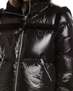 Mackage Miya Shearling-Trim Puffer Jacket Women -Fashion Clothing Store 1411482530 RLLD 4