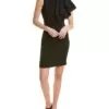Ruffle Sheath Dress Women