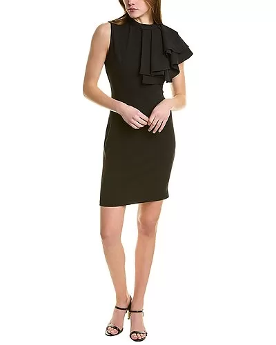 Ruffle Sheath Dress Women 1 Ruffle Sheath Dress Women