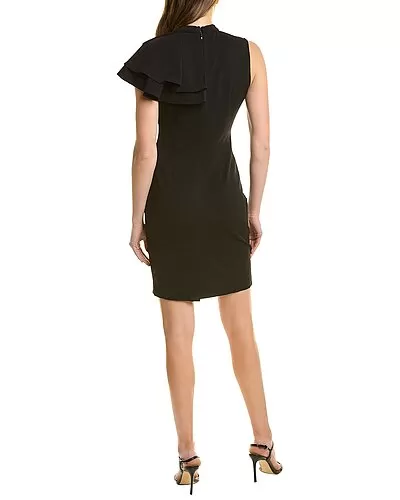 Ruffle Sheath Dress Women 2 Ruffle Sheath Dress Women - Image 2