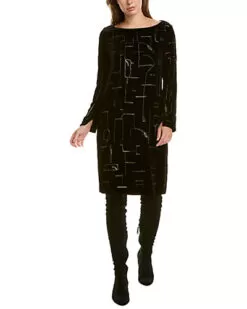 Cressida Silk-Blend Shift Dress Women