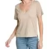 Splendid Angelina Linen-Blend T-Shirt Women