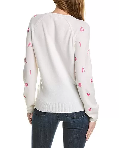 Carolina Herrera Letters Cashmere Sweater Women 2 Carolina Herrera Letters Cashmere Sweater Women - Image 2