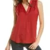 Vince Camuto -Neck Rumple Top Women