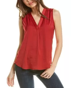 Vince Camuto -Neck Rumple Top Women