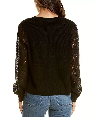 Ce Sleeve Wool-Blend Cardigan Women 2 Ce Sleeve Wool-Blend Cardigan Women - Image 2