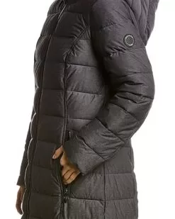 Nautica Maxi Stretch Puffer Coat Women 8 Nautica Maxi Stretch Puffer Coat Women -Fashion Clothing Store 1411650116 RLLD 4
