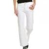 Rosalie White High-Rise Wide Leg Jean Women